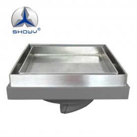 Showy 2464-501 Tile-Insert S/S Square Floor Drain